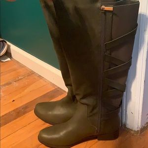 ShoeDazzle Wide Calf Boots